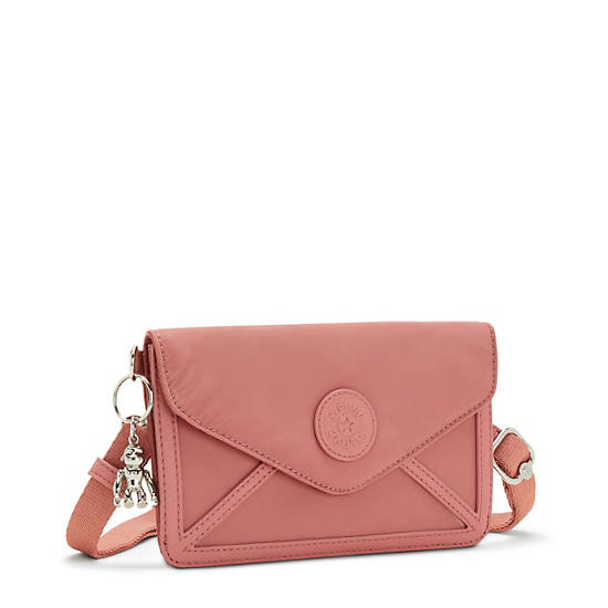 Bolsos Cruzados Kipling New Lelio Rosas | MX 1207DF